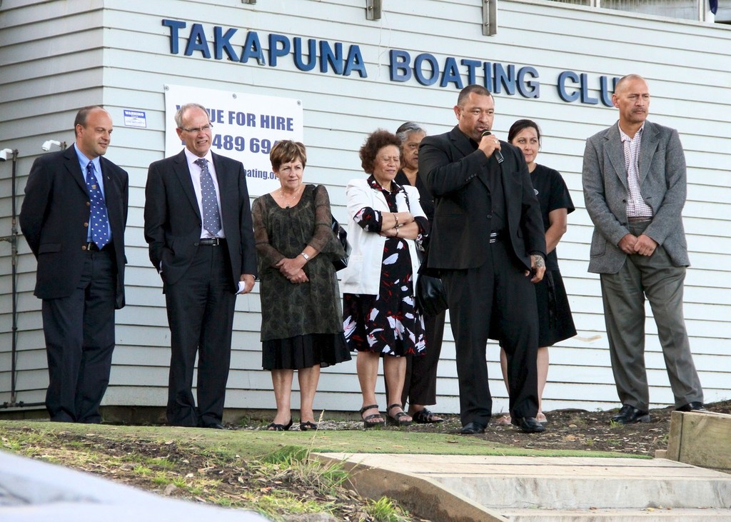 A blessing from the local Iwi - Opening Ceremony - 2012 470 Youth Worlds © Richard Gladwell www.photosport.co.nz